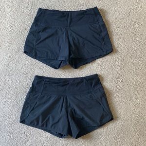 2 Pairs Of Lululemon shorts - 2